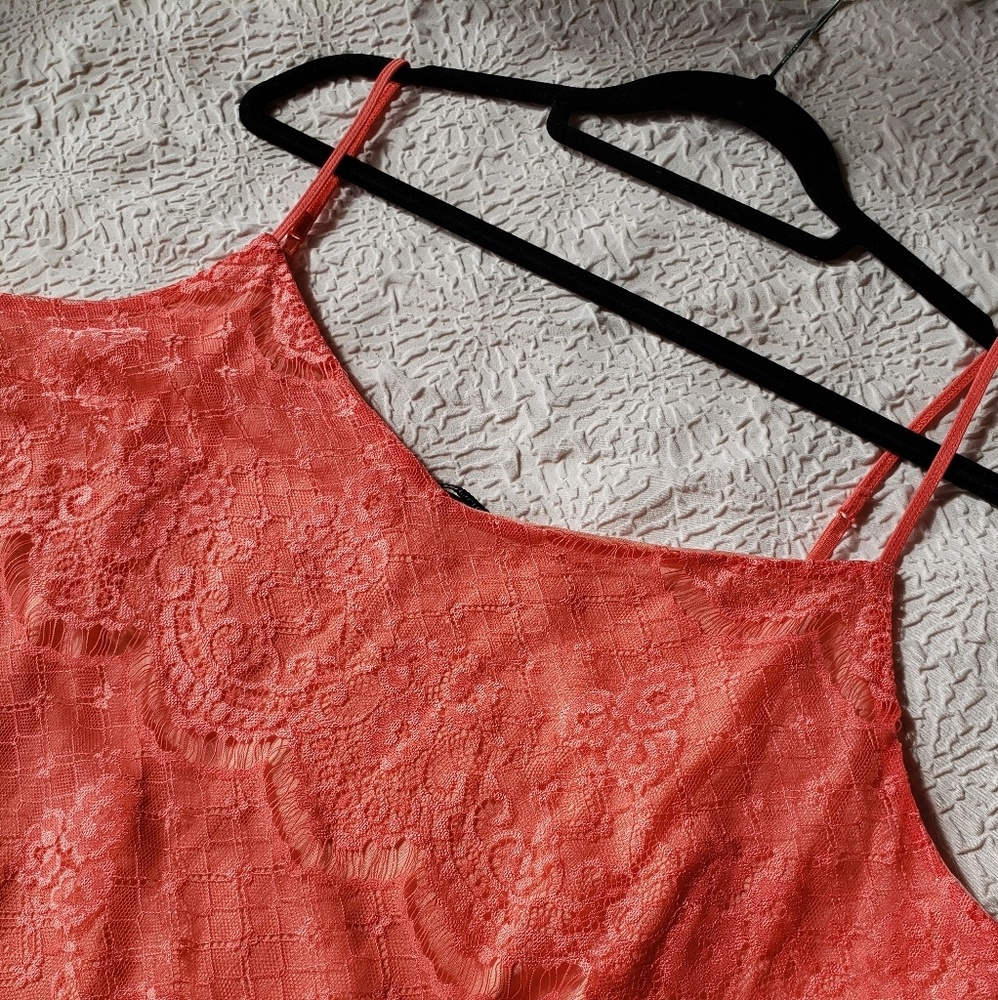 Maurices Coral Camisol Top